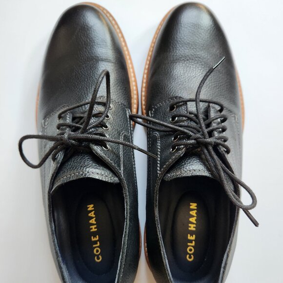 Cole Haan Frankland Dress Shoes Men\'s Size 8 M Oxford Black Style C30677
